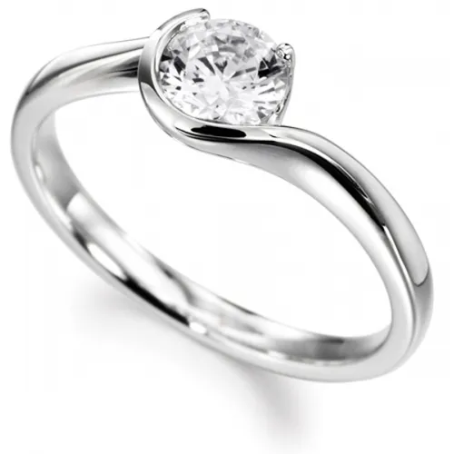 Diamond Solitaire Engagement Ring